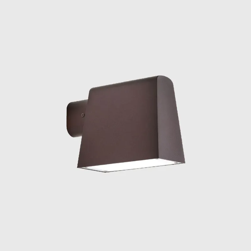 Exterior Rectangular Shade Wall Light