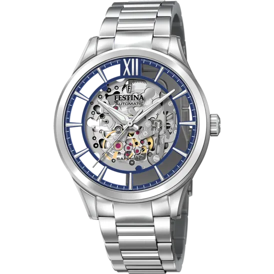 Festina Automatic Stainless Steel Analog Mens Watch I Model F20630/3 Automatic Movement