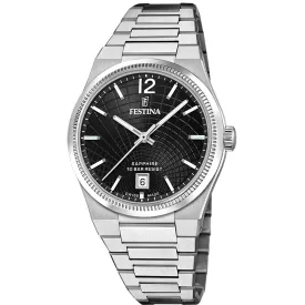 Festina Swiss Made Rive Stainless Steel Analog Ladies Watch I Model F20052/8 Quartz Movement