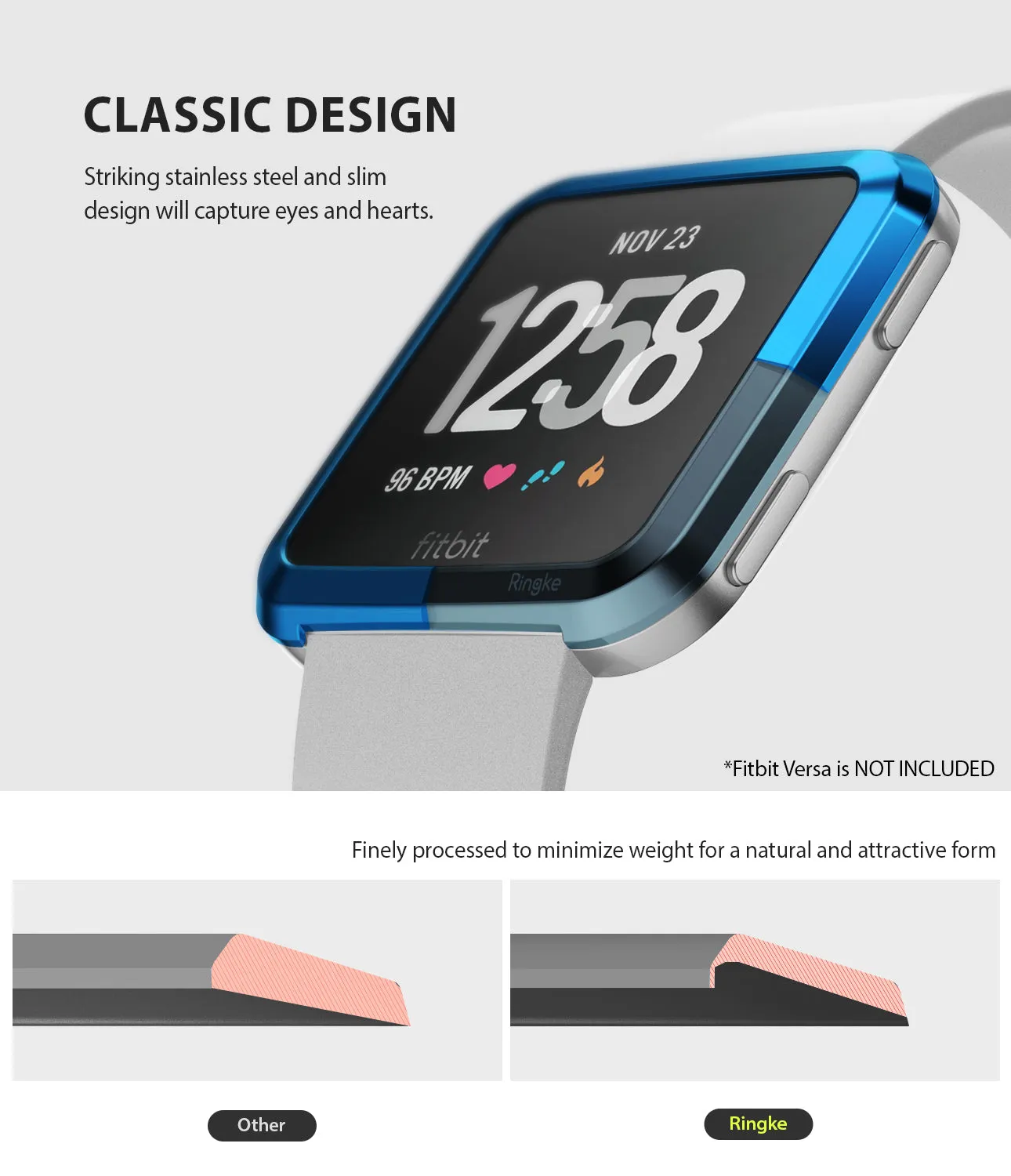 Fitbit Versa | Bezel Styling 04