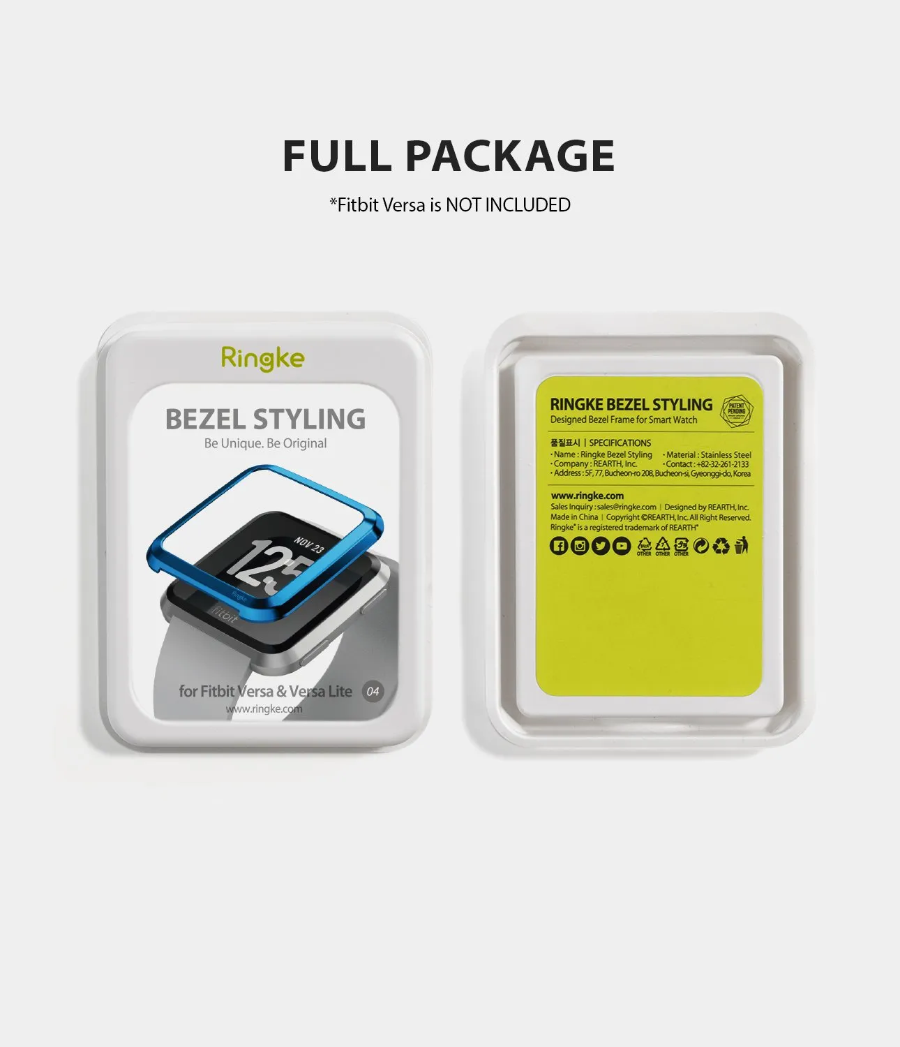 Fitbit Versa | Bezel Styling 04