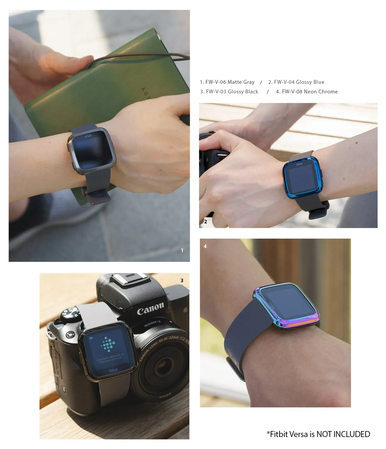 Fitbit Versa | Bezel Styling 04