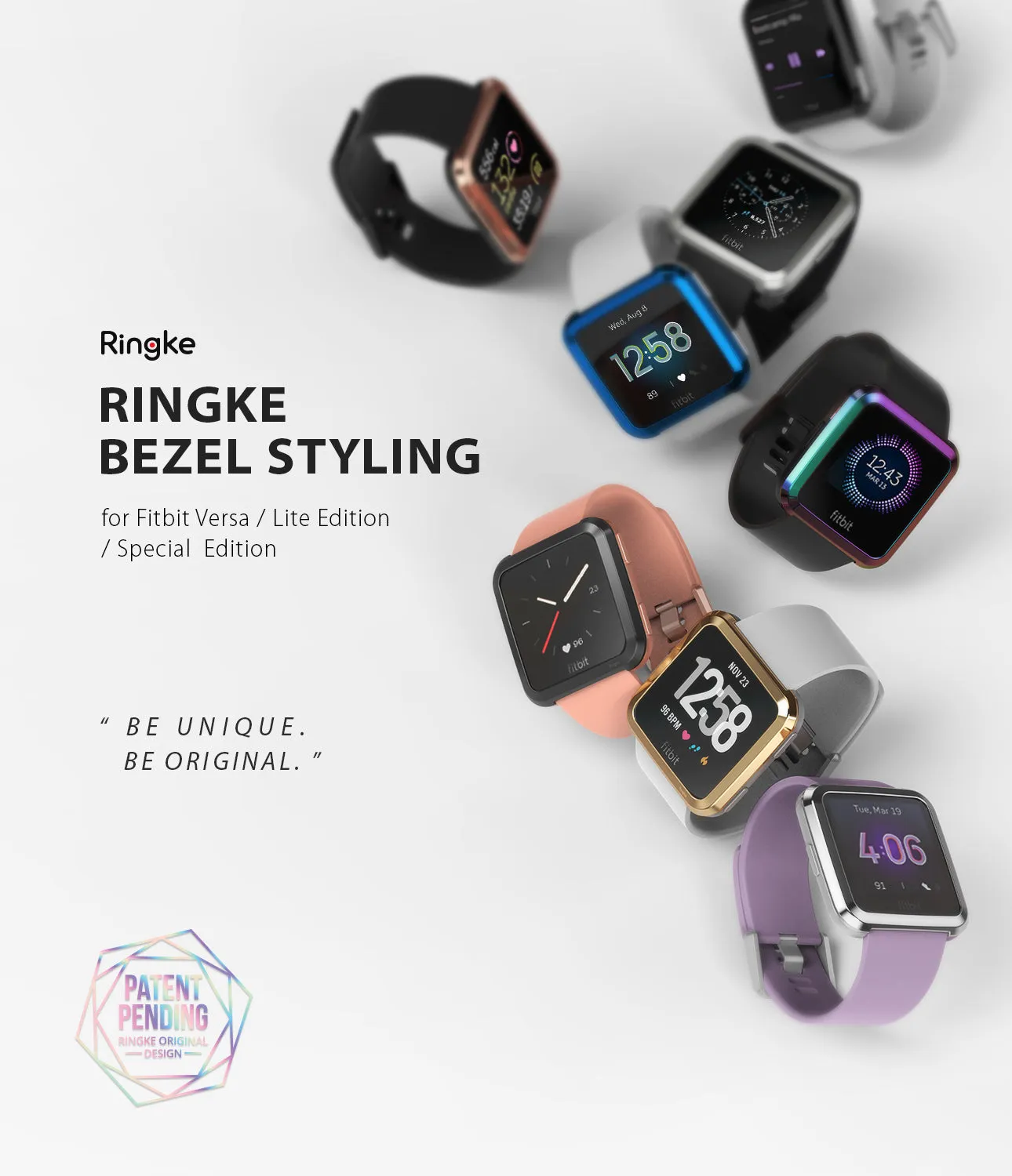 Fitbit Versa | Bezel Styling 04