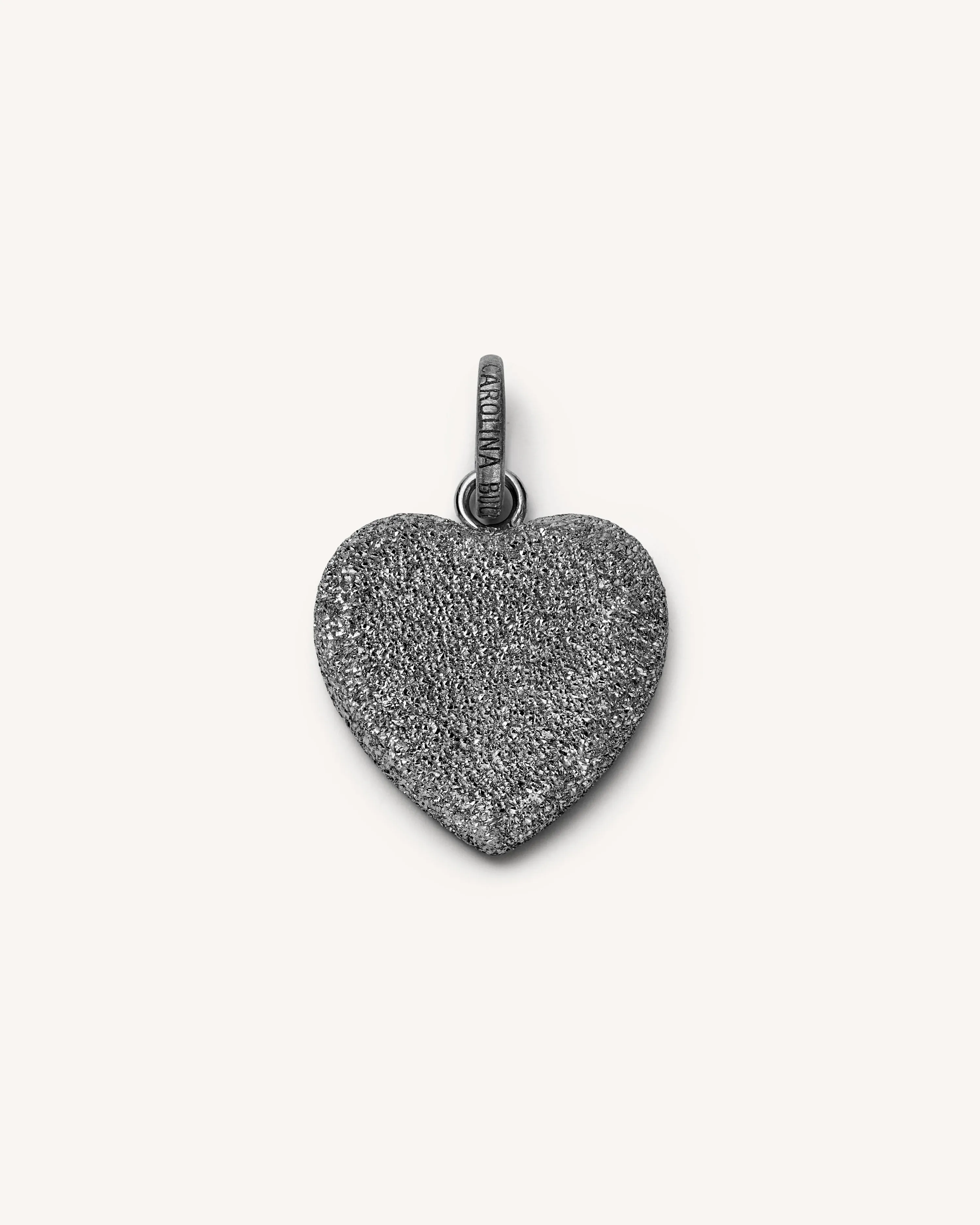 Florentine Finish Small Cuore Pendant