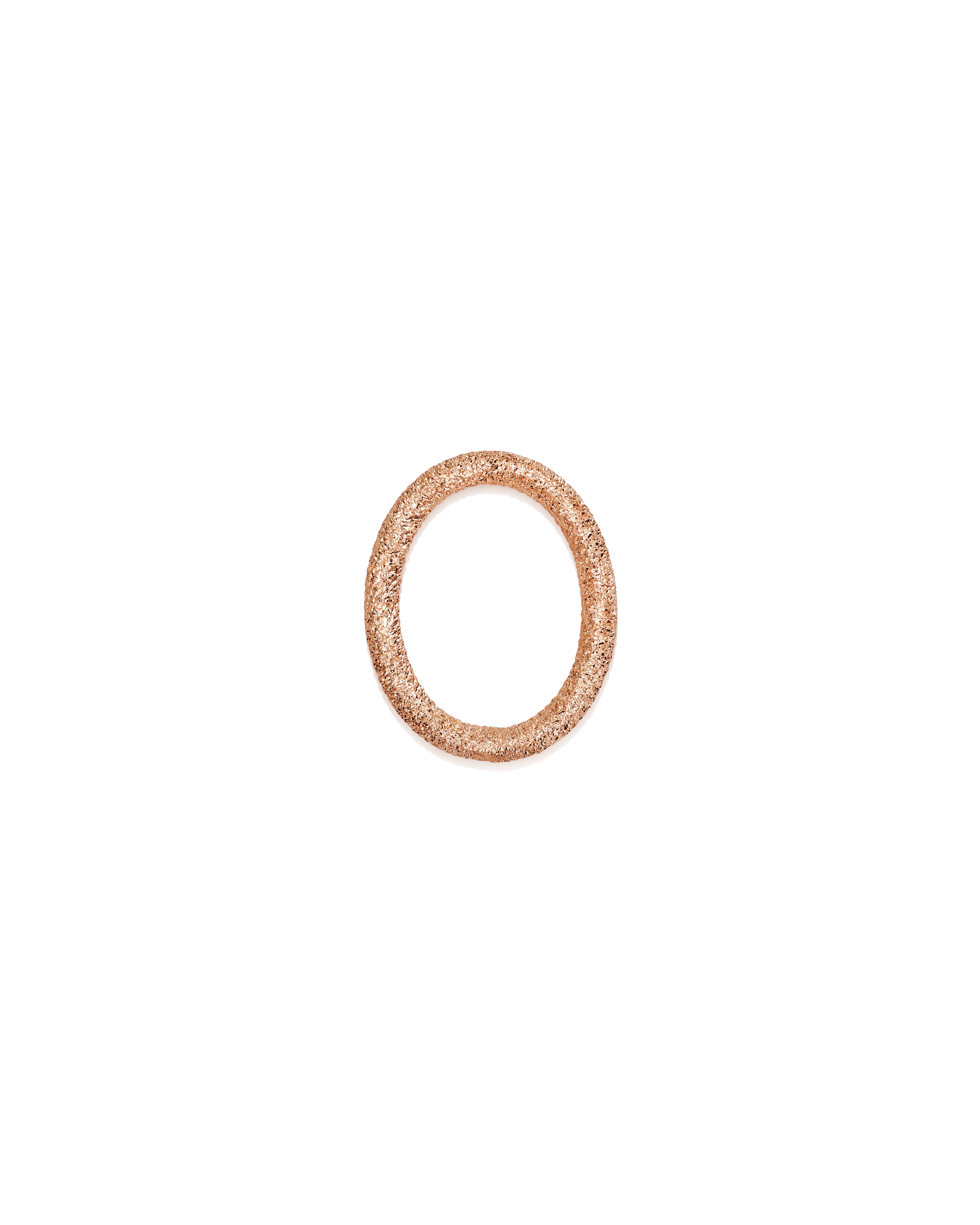 Florentine Finish Small Oval Link