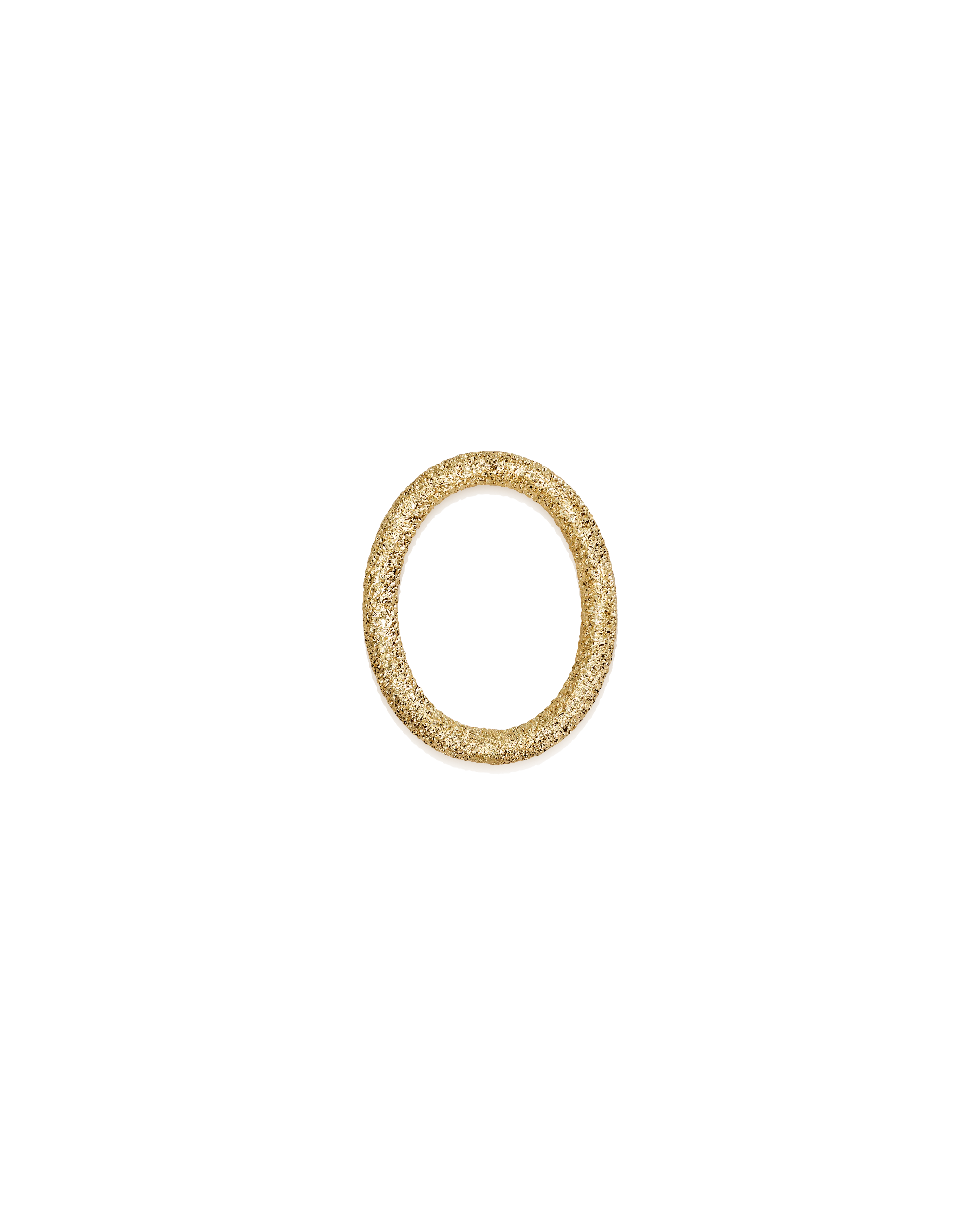 Florentine Finish Small Oval Link