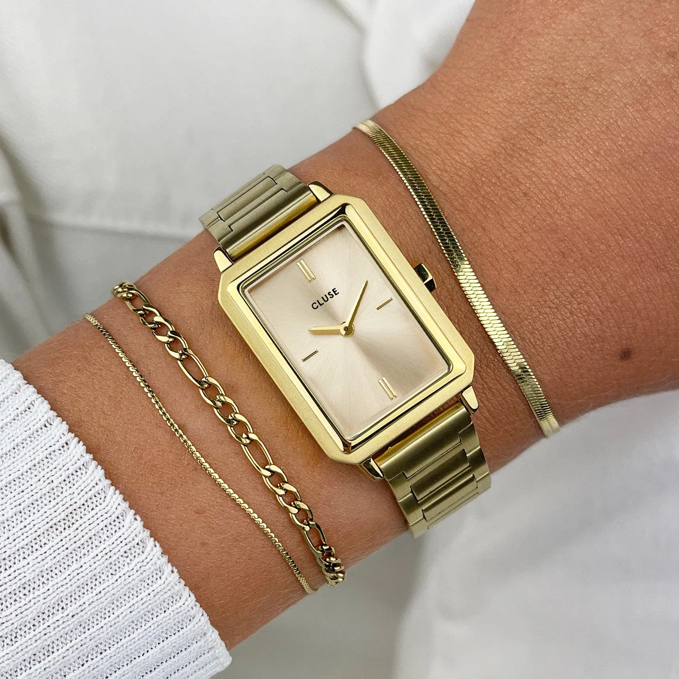 Fluette Steel, Full Gold Colour