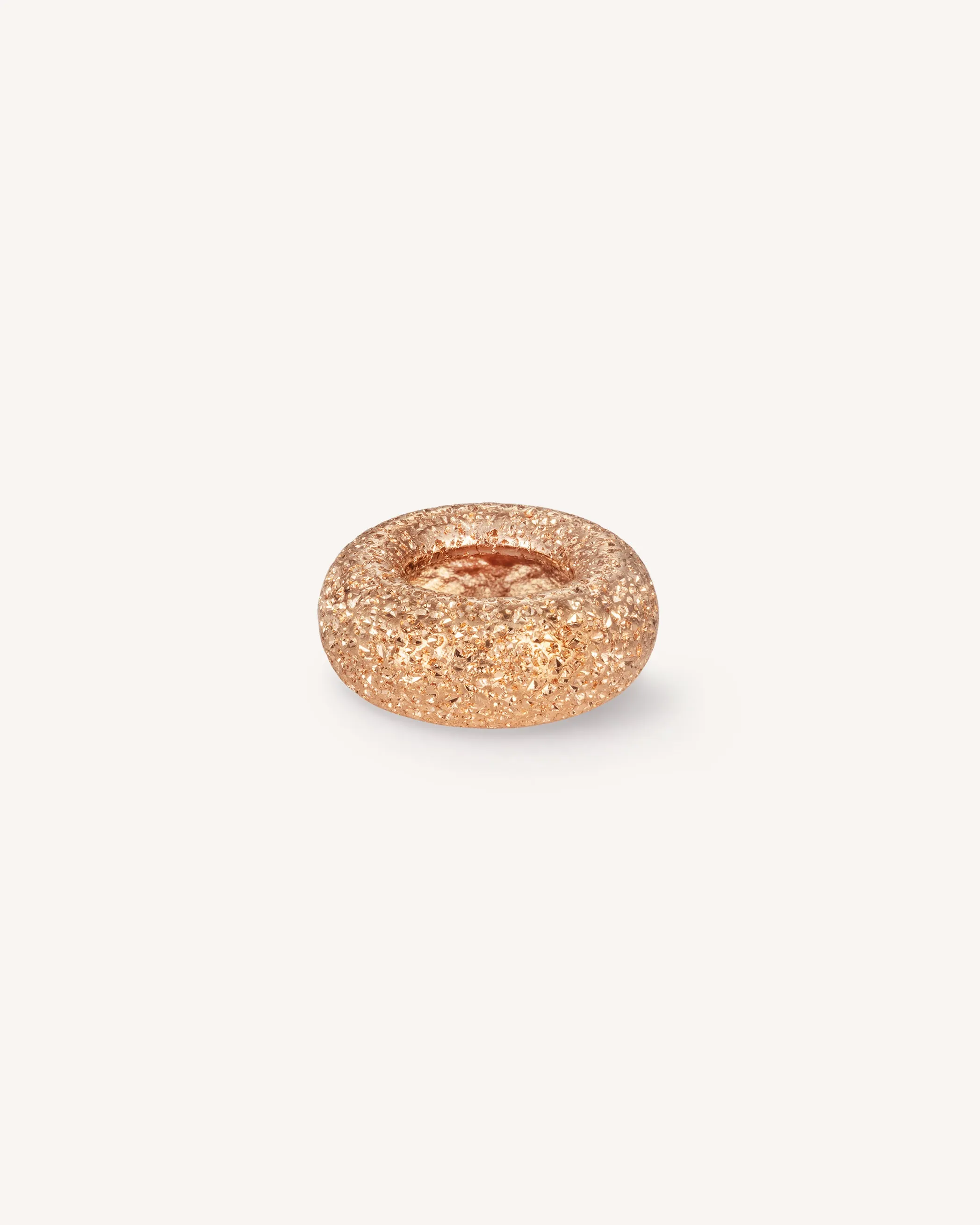 FORTE Beads Florentine Finish 18k Gold Bead