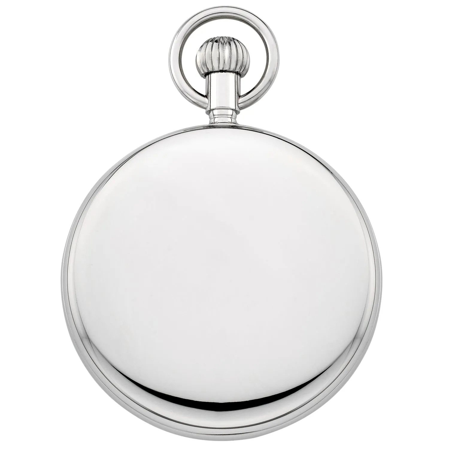 Gotham Men's Silver-Tone Mechanical Hand Wind Railroad Pocket Watch # GWC14104SB
