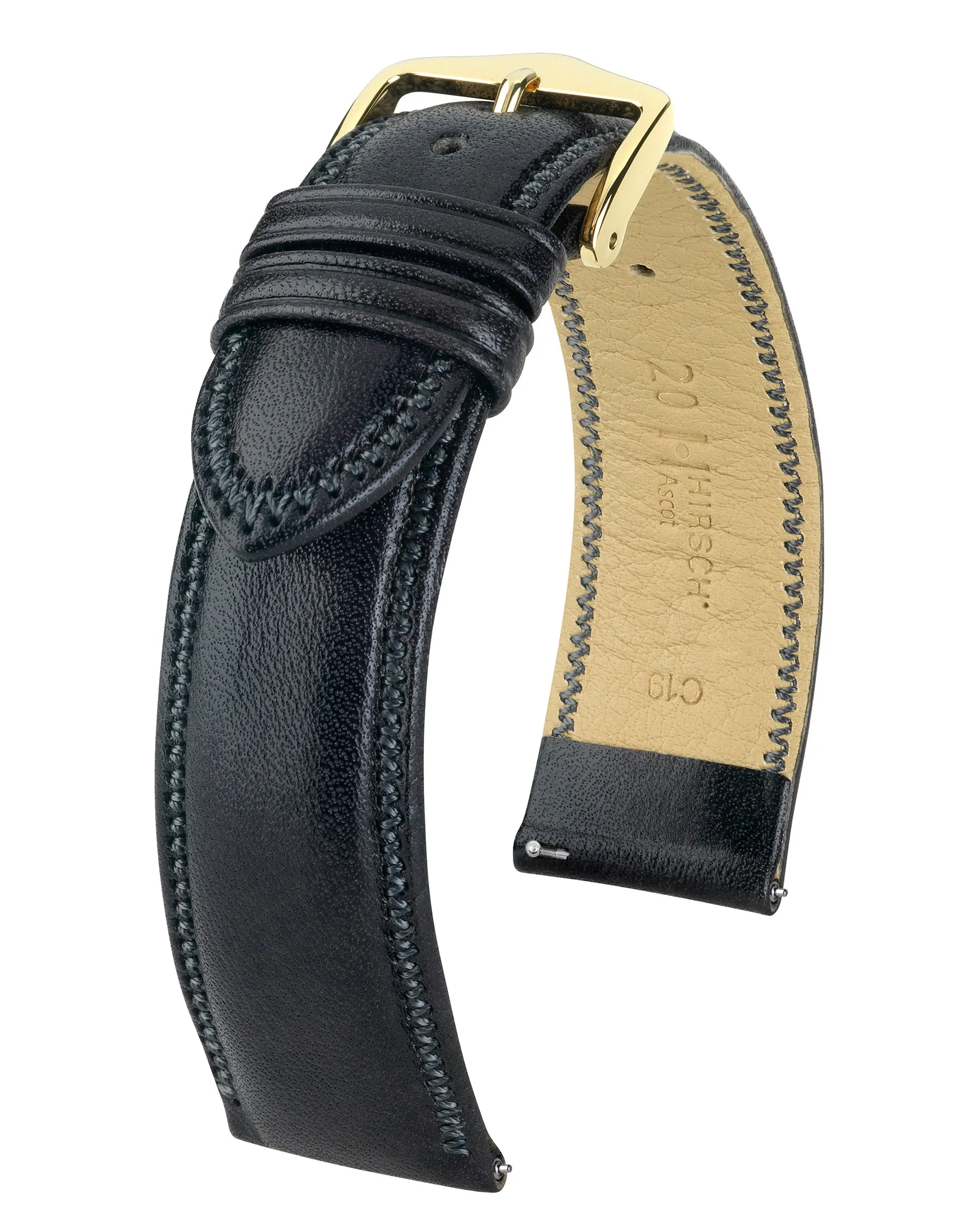 HIRSCH ASCOT English Calfskin Watch Strap  015 75