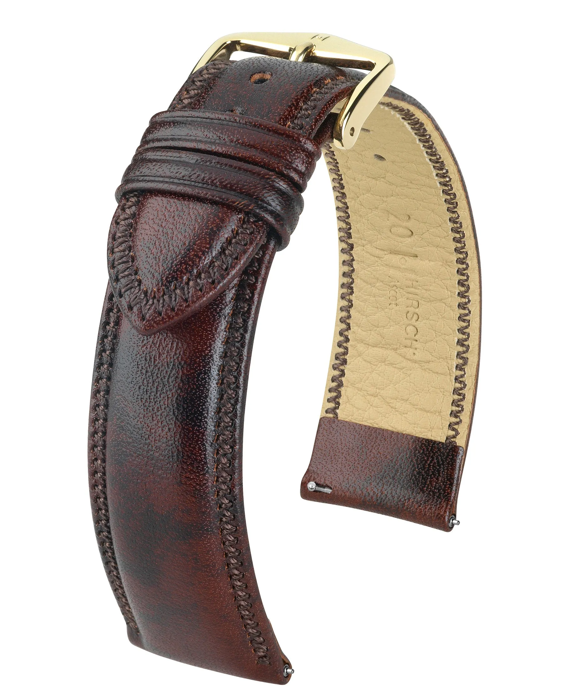 HIRSCH ASCOT English Calfskin Watch Strap  015 75