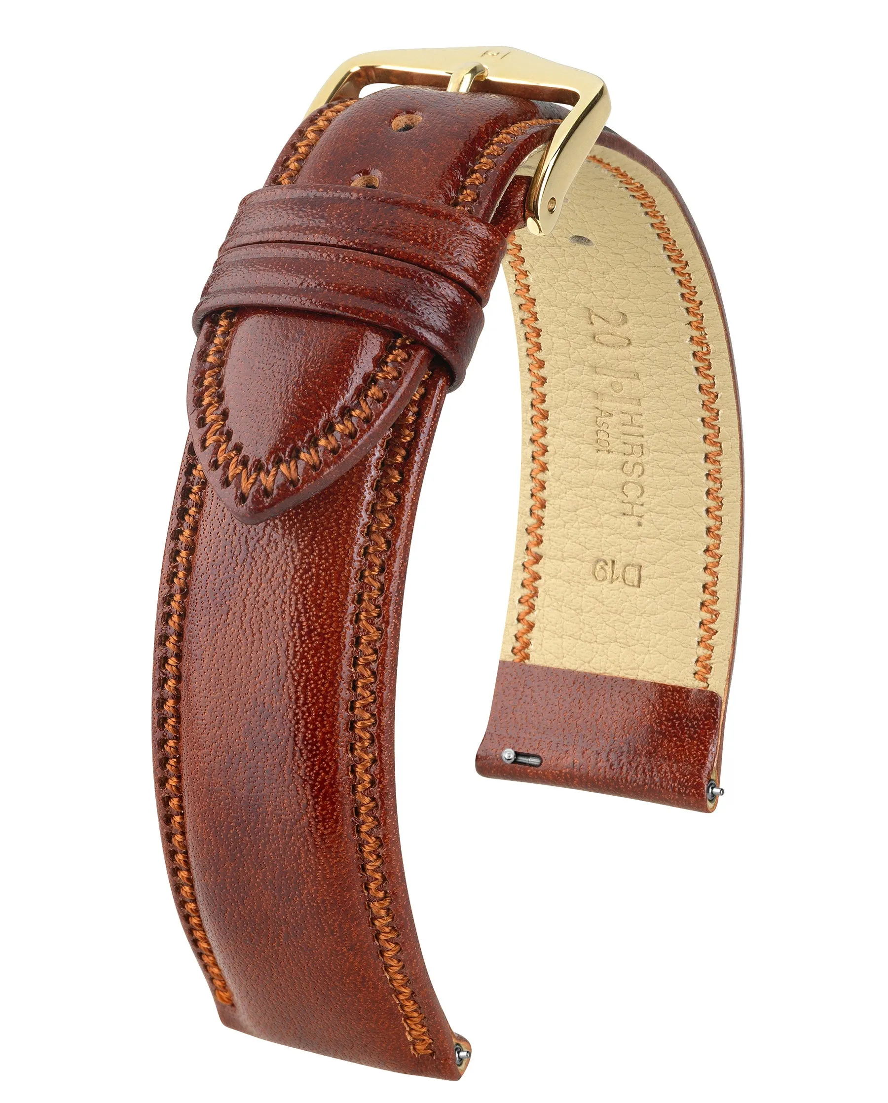 HIRSCH ASCOT English Calfskin Watch Strap  015 75