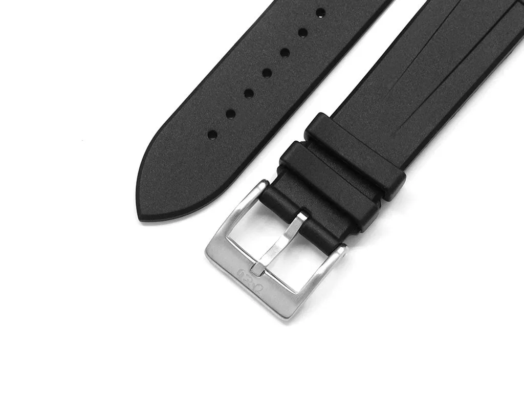 Hitori Black Rubber Strap