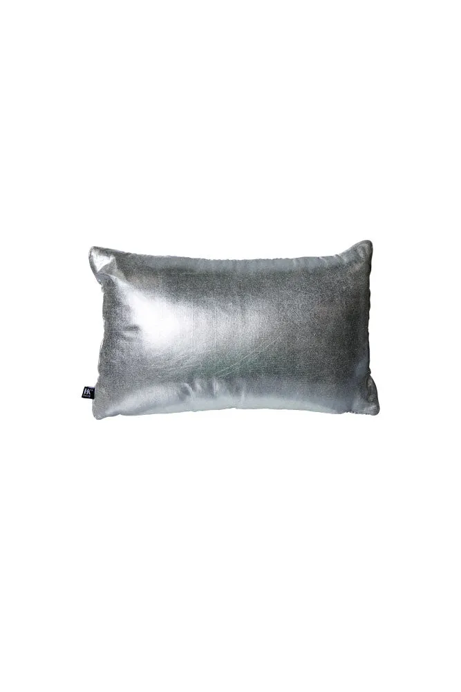 HKliving Shiny Silver Cushion