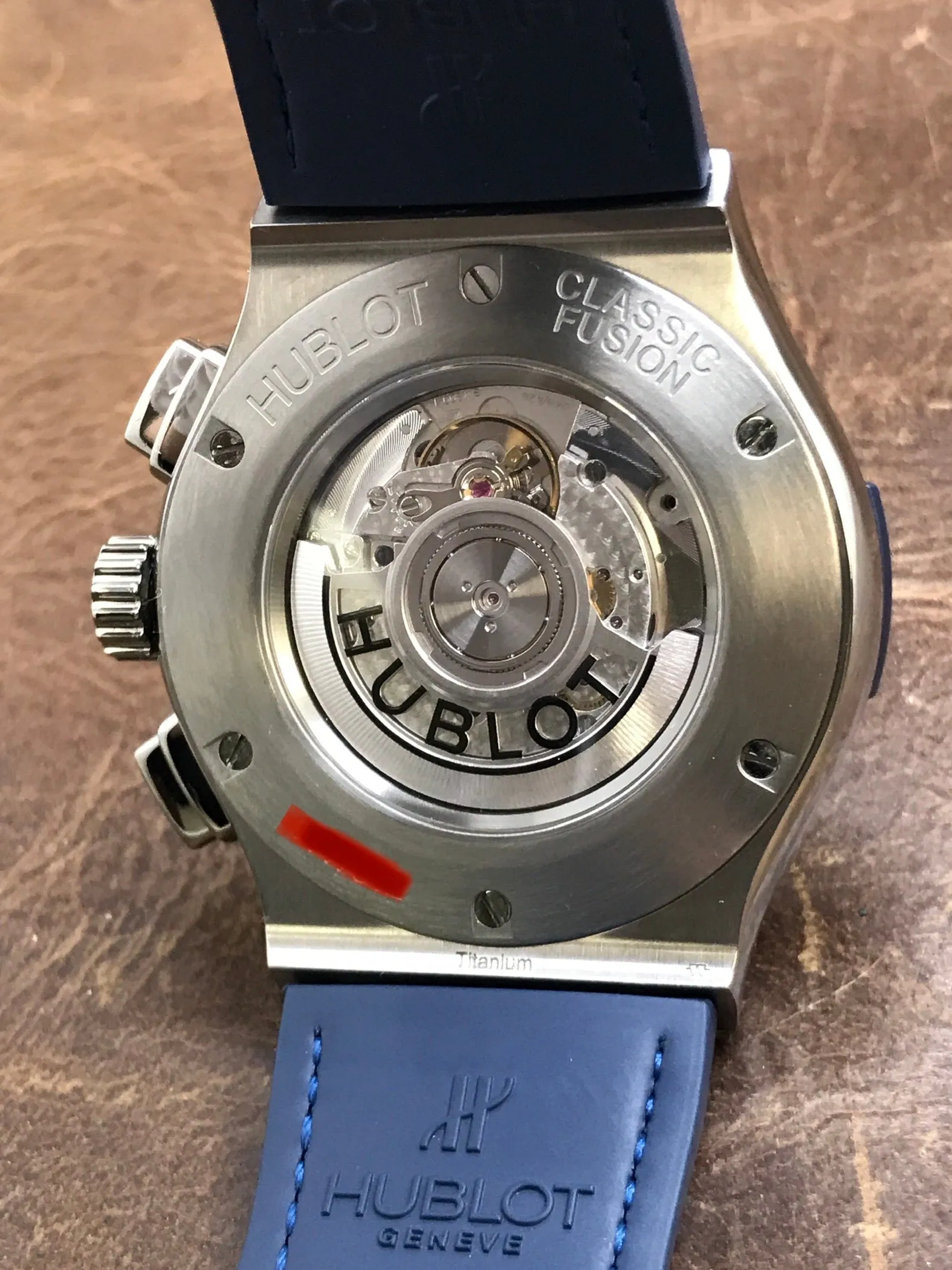 Hublot Classic Fusion 521.NX.7170.LR Blue Dial Automatic Men's Watch