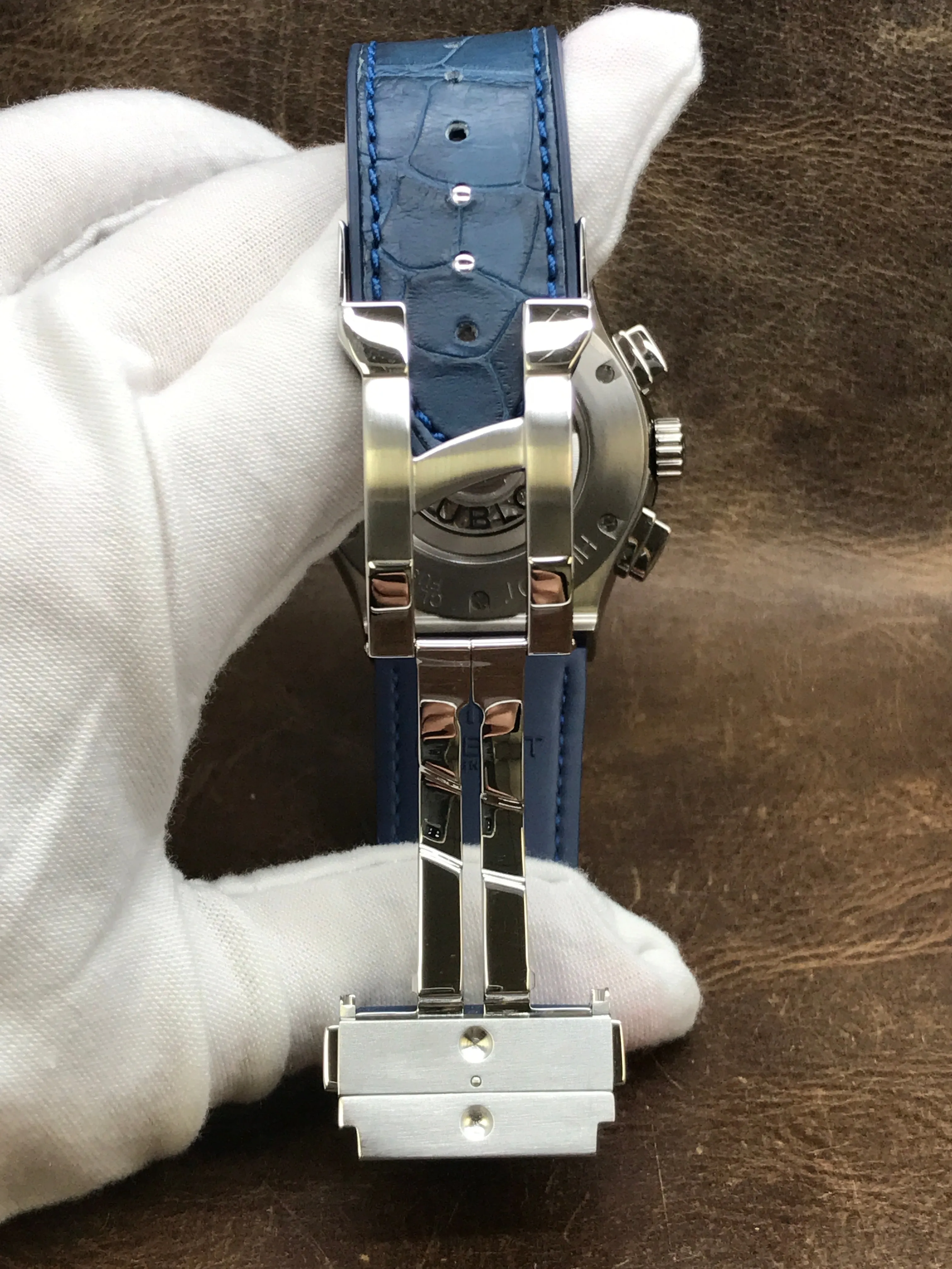 Hublot Classic Fusion 521.NX.7170.LR Blue Dial Automatic Men's Watch