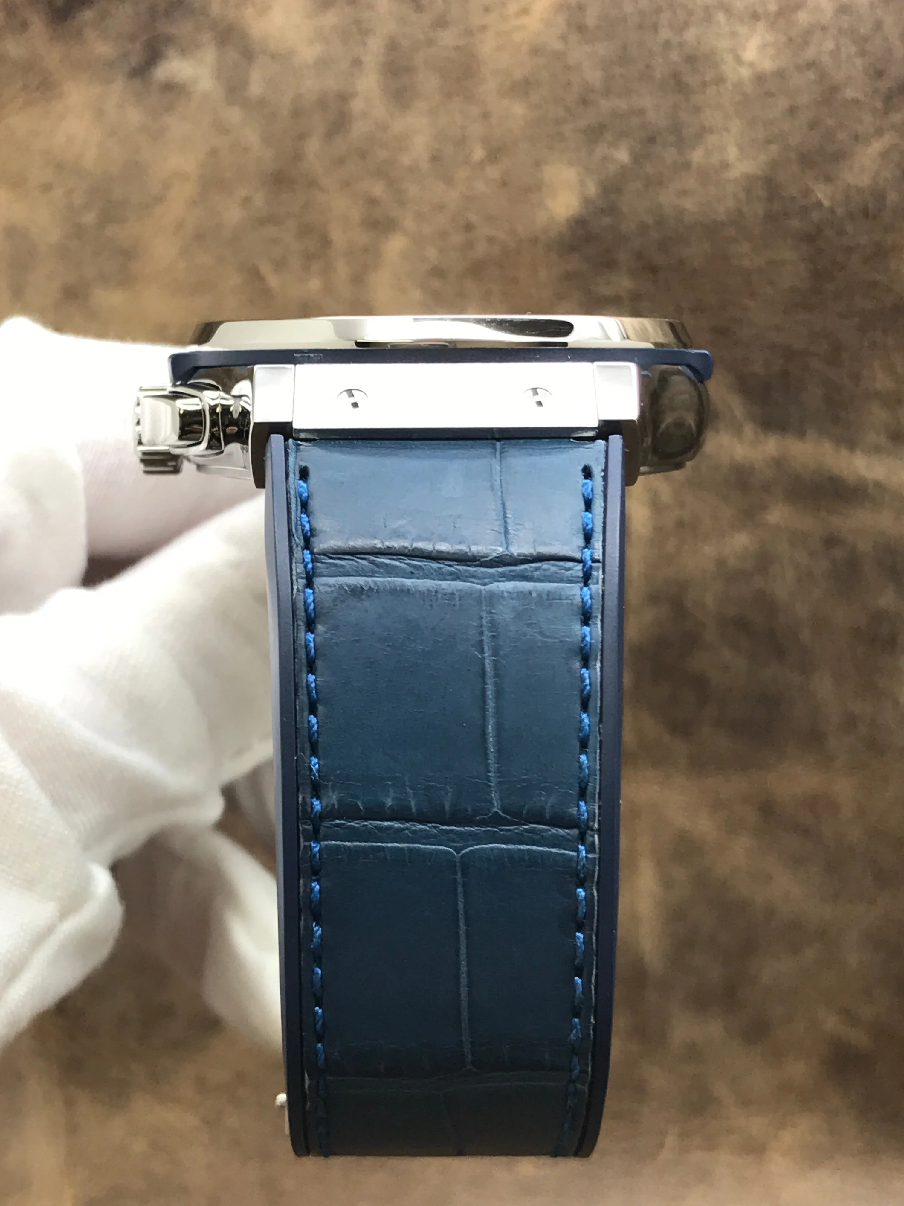 Hublot Classic Fusion 521.NX.7170.LR Blue Dial Automatic Men's Watch