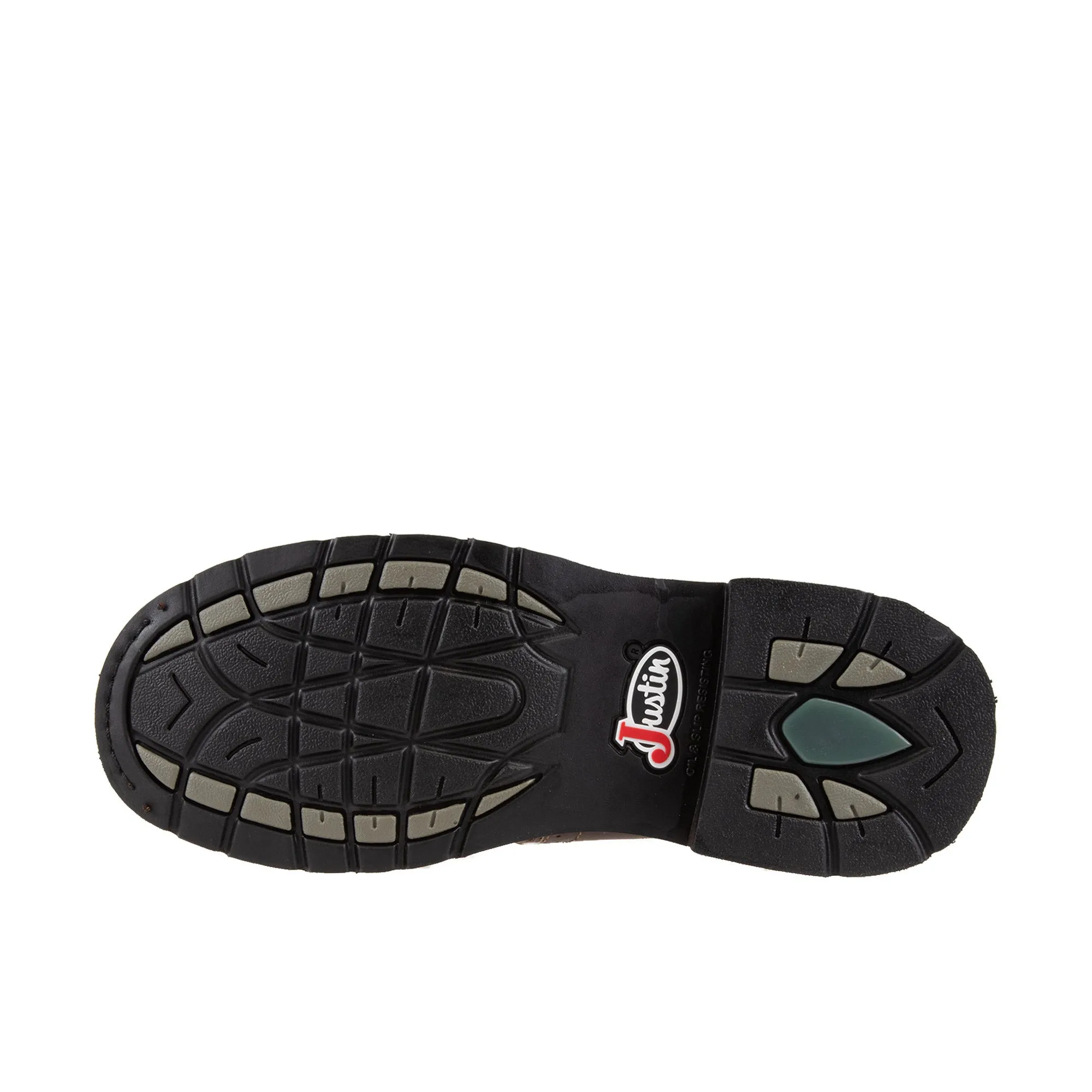 Justin Superintendent 11 Inch Soft Toe Golden Brown