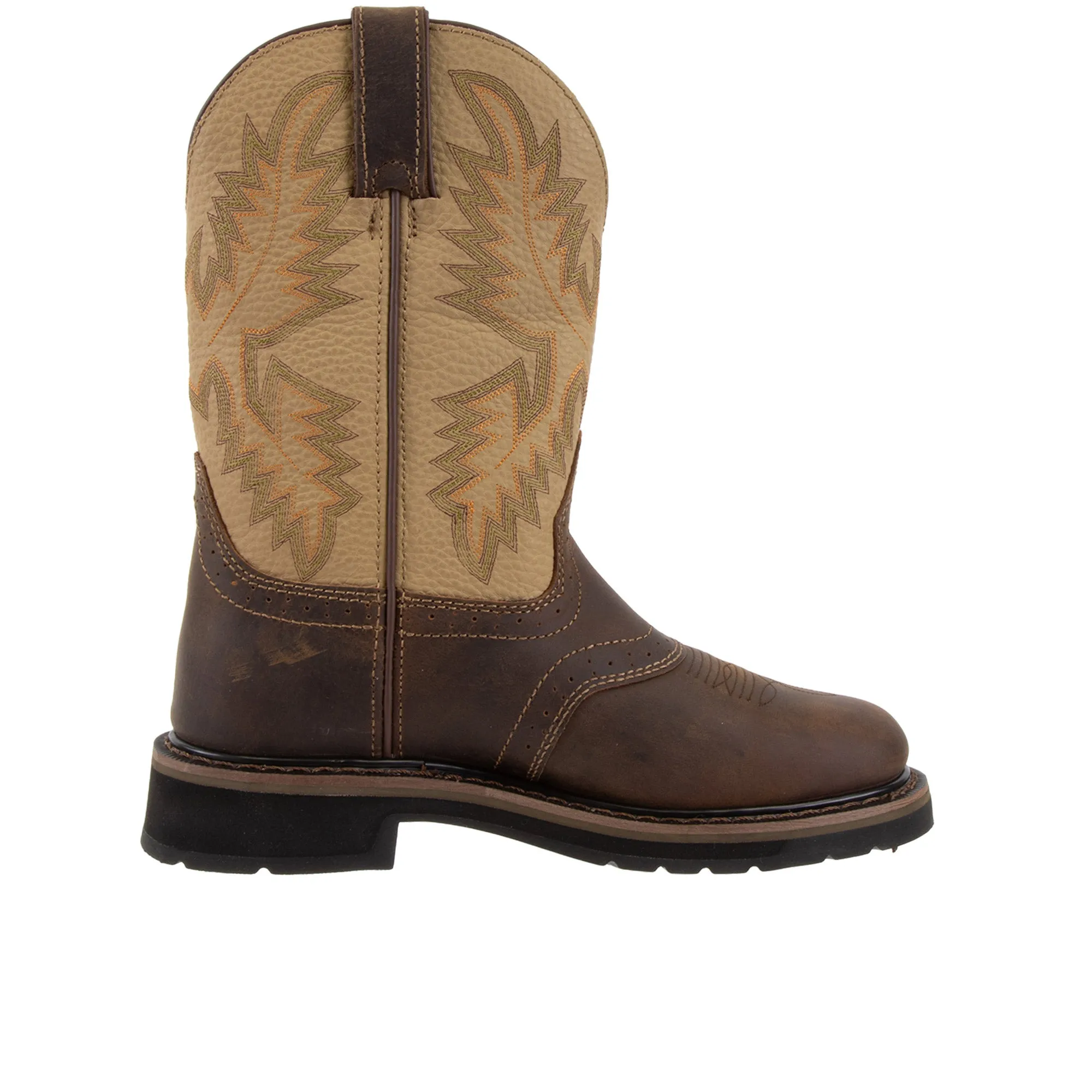 Justin Superintendent 11 Inch Soft Toe Golden Brown