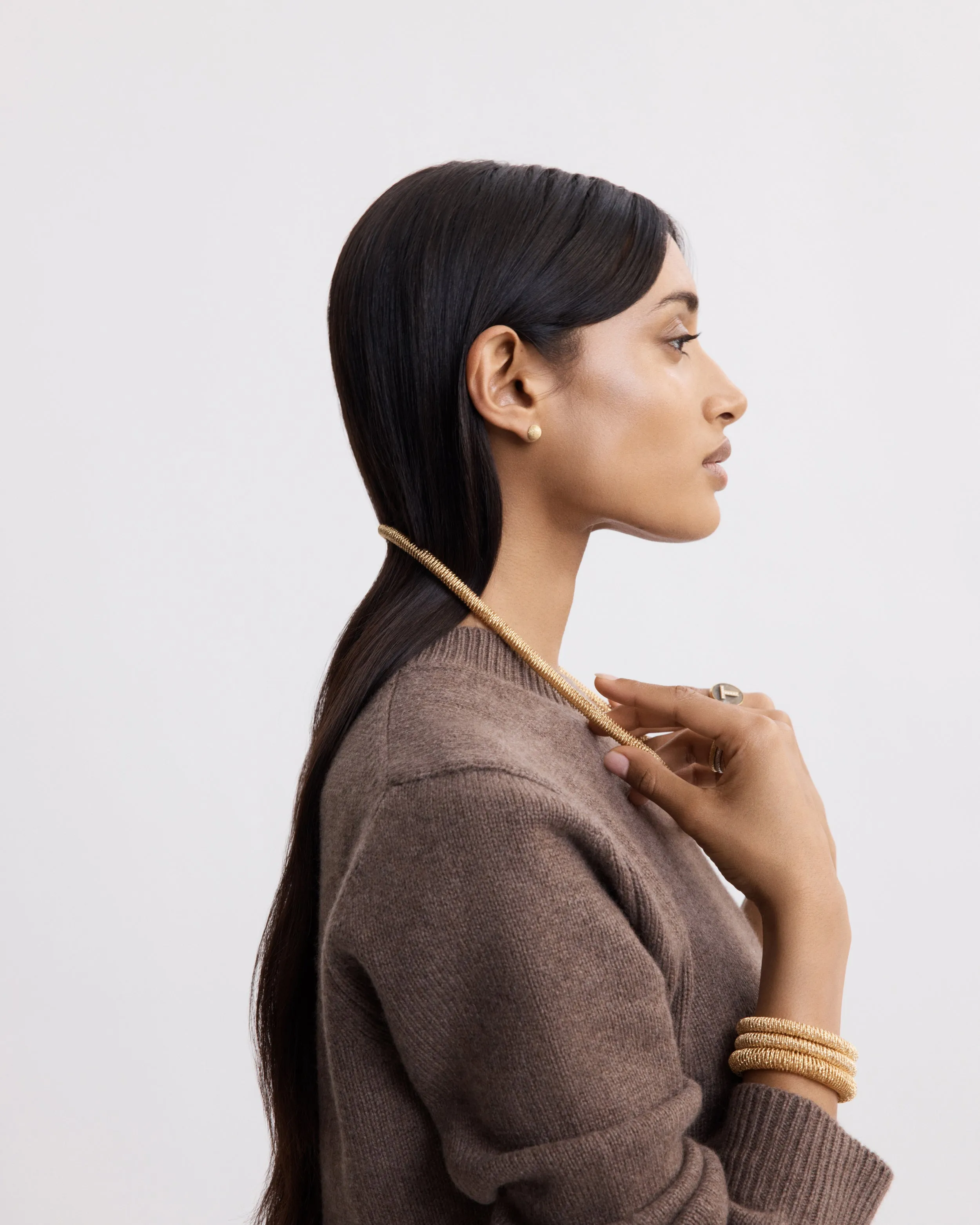K.I.S.S. Necklace 18k Yellow Gold