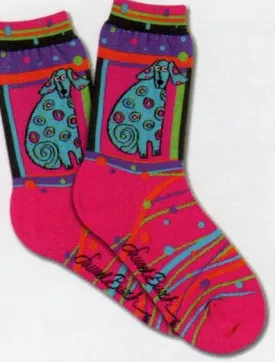 Laurel Burch Matisse Sock