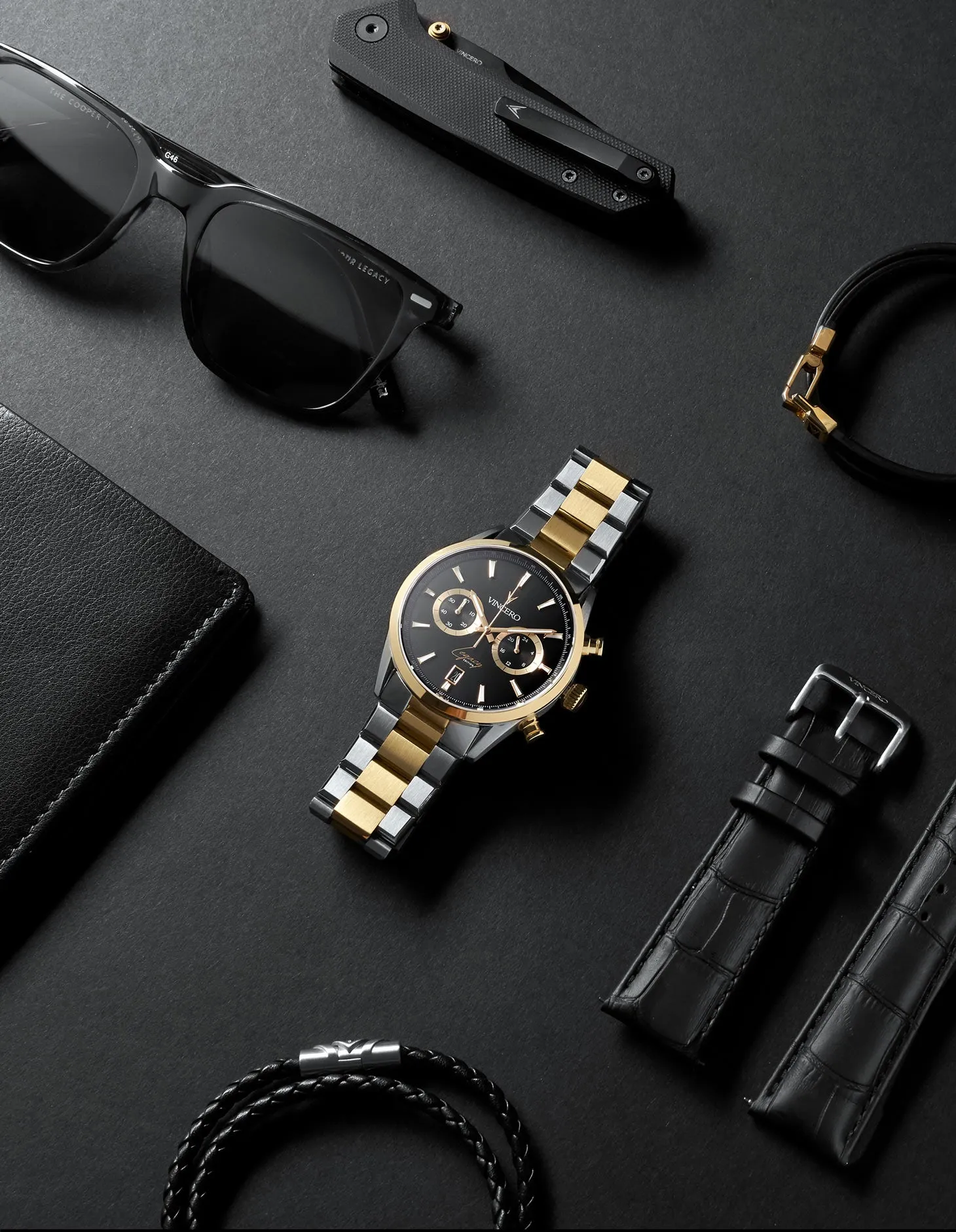 Legacy Chronograph -  Black   Gold