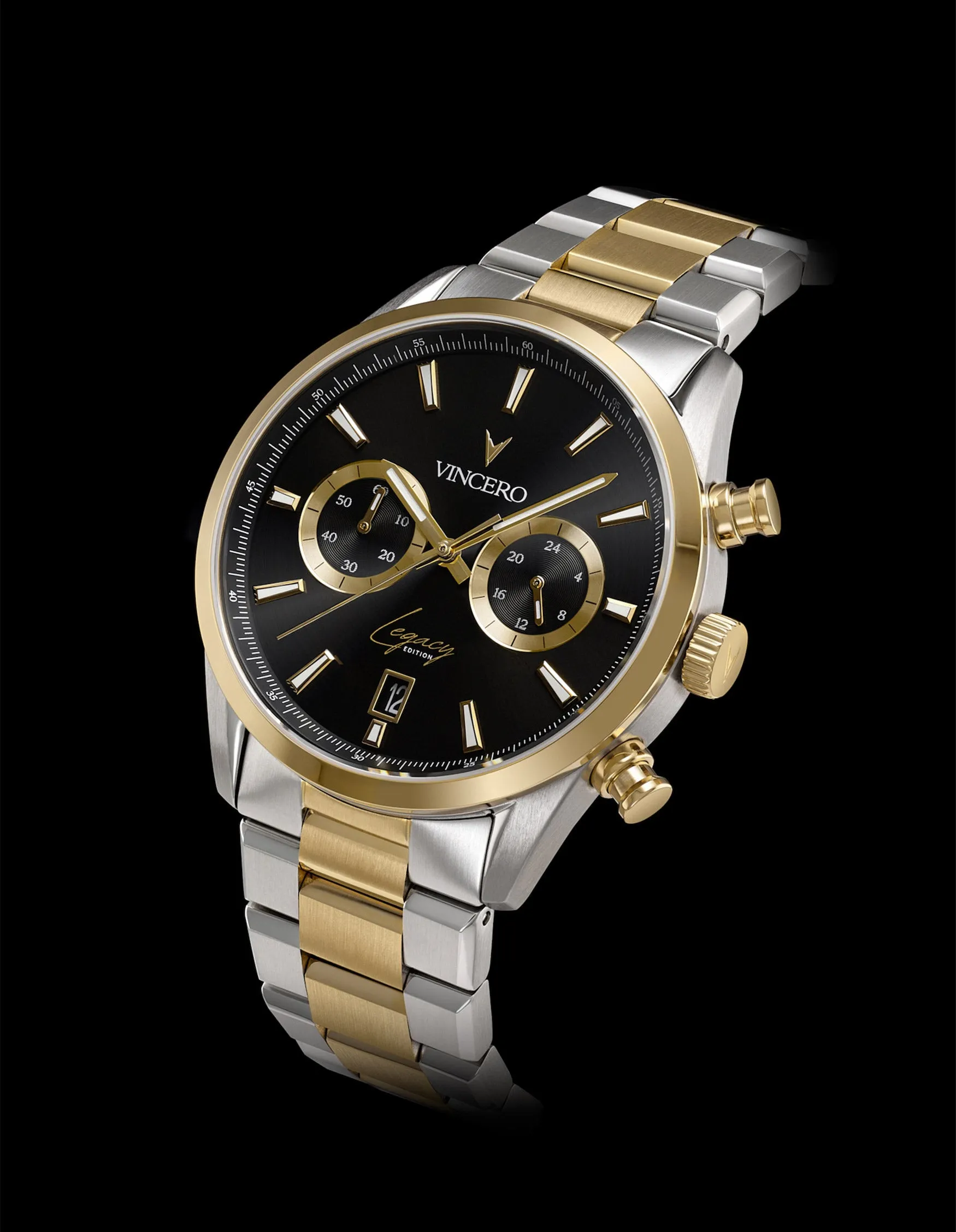 Legacy Chronograph -  Black   Gold
