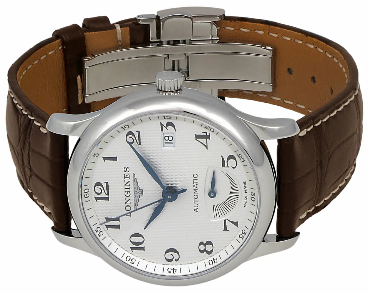 Longines Master Collection Power Reserve Automatic Stainless Steel Mens Watch Calendar L2.708.4.78.3