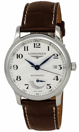 Longines Master Collection Power Reserve Automatic Stainless Steel Mens Watch Calendar L2.708.4.78.3
