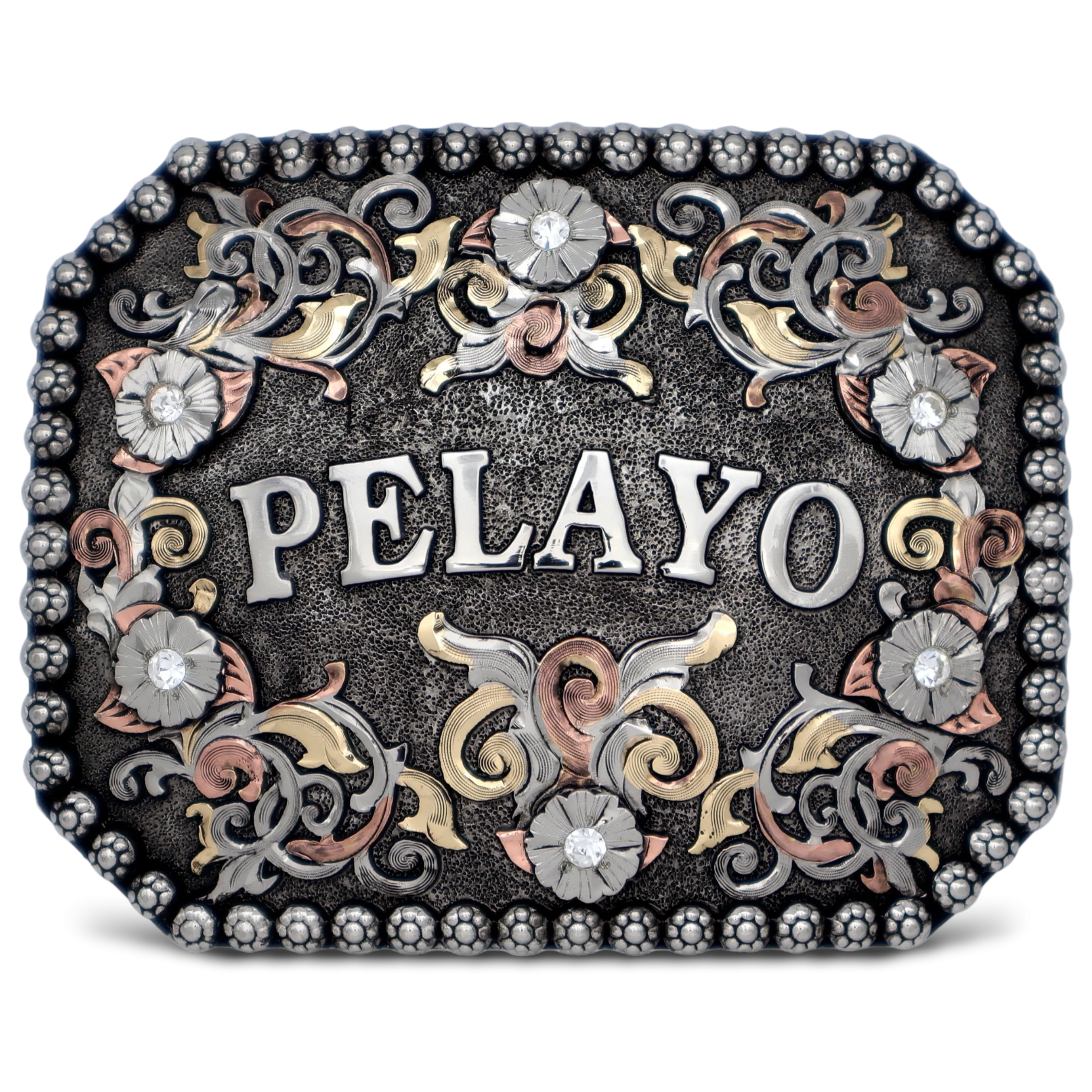 Mahogany Break Custom Buckle