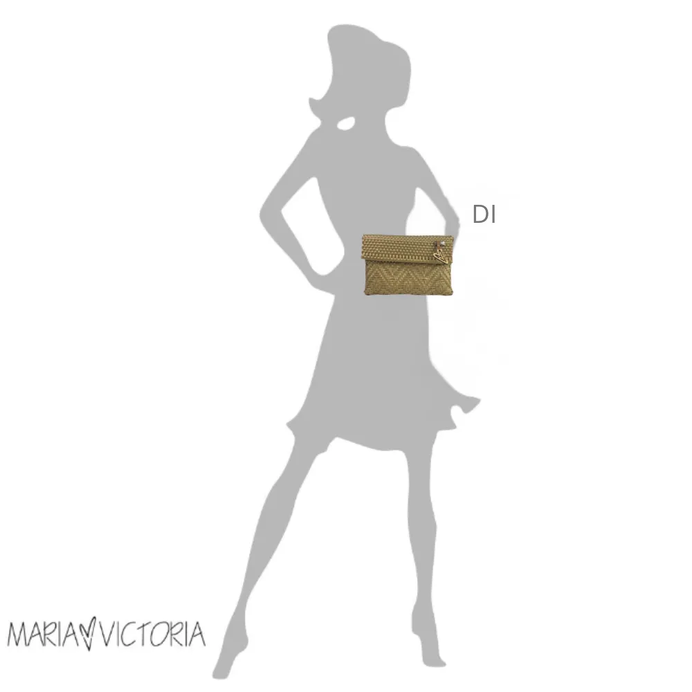 Maria Victoria | Nova WG DI | Upcycled, Handwoven, Clutch