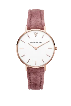 Marina Rose Gold Pink Velvet