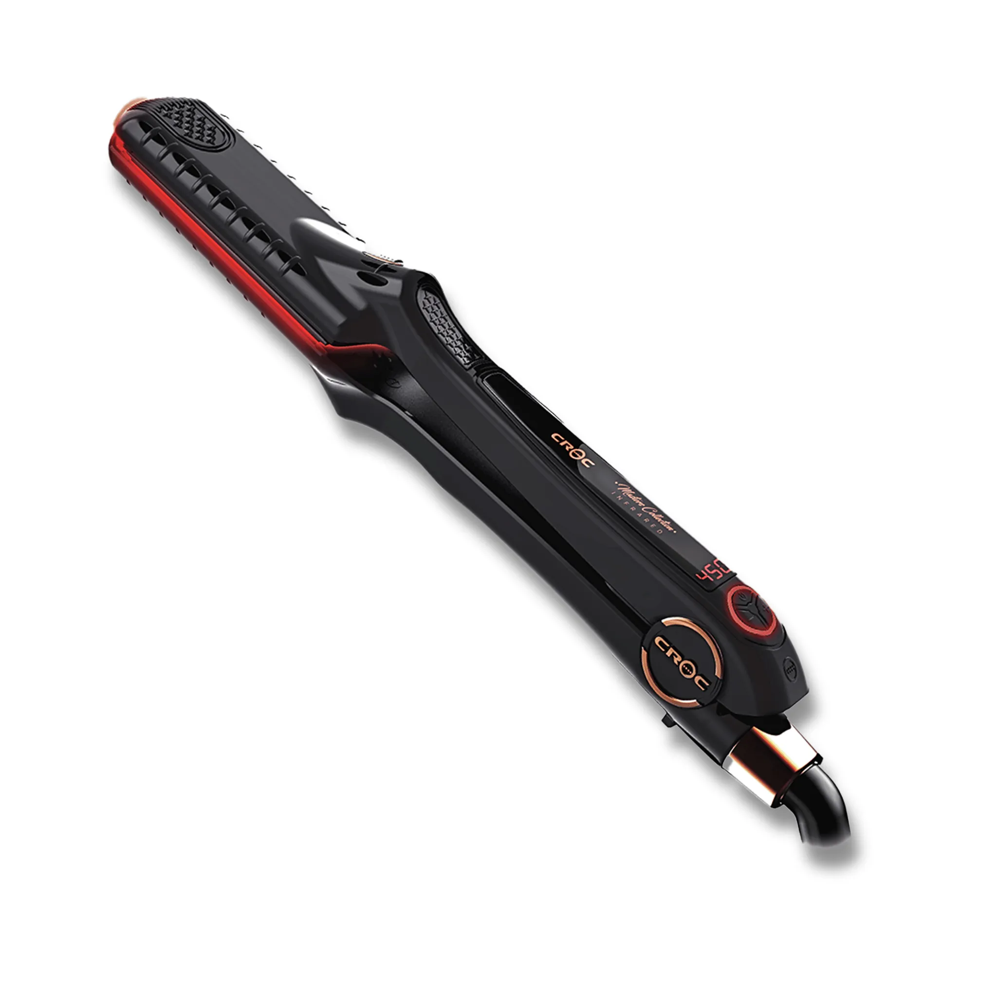 Masters Infrared Black Titanium Flat Iron 1"