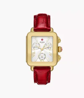 MICHELE Watches Deco Sport Chrono Two-Tone (36mm)