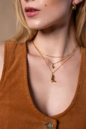 Mini Bubble Initial Necklace