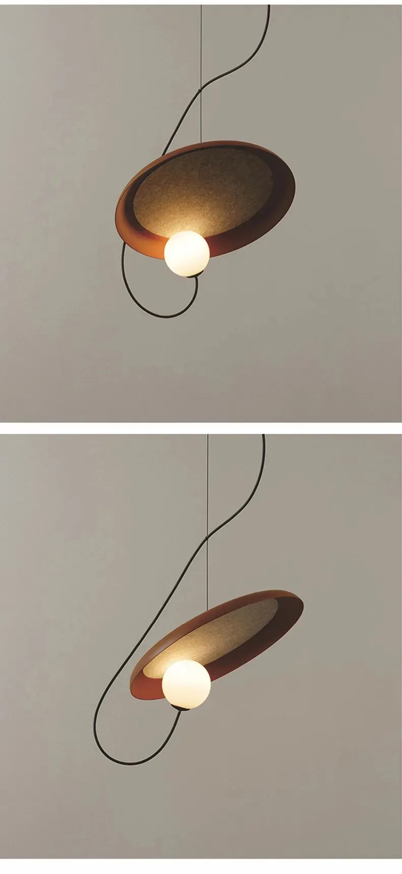 Modern Nordic Magnet Adjustable Pendant Light