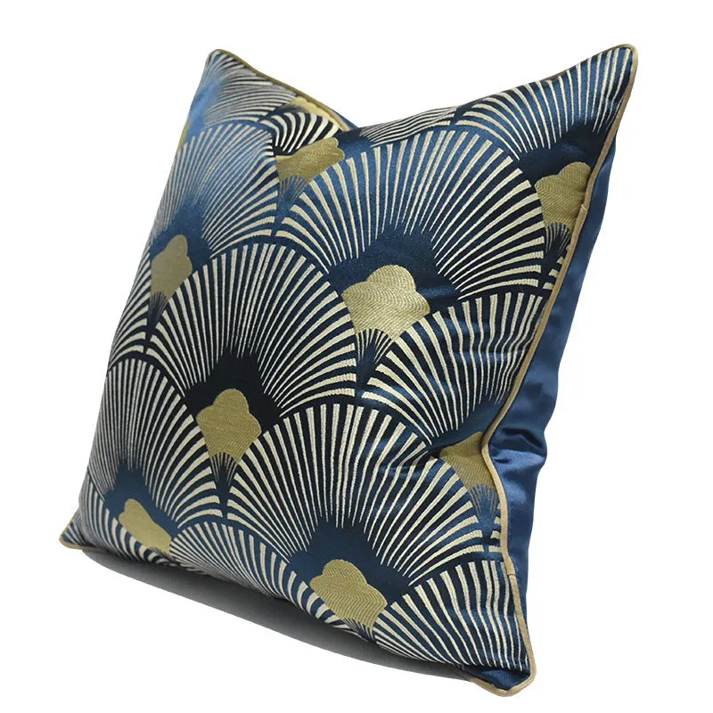 Modern Sapphire Cushion Cover