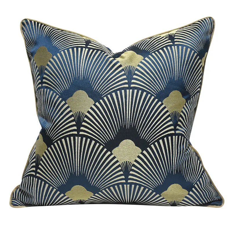 Modern Sapphire Cushion Cover