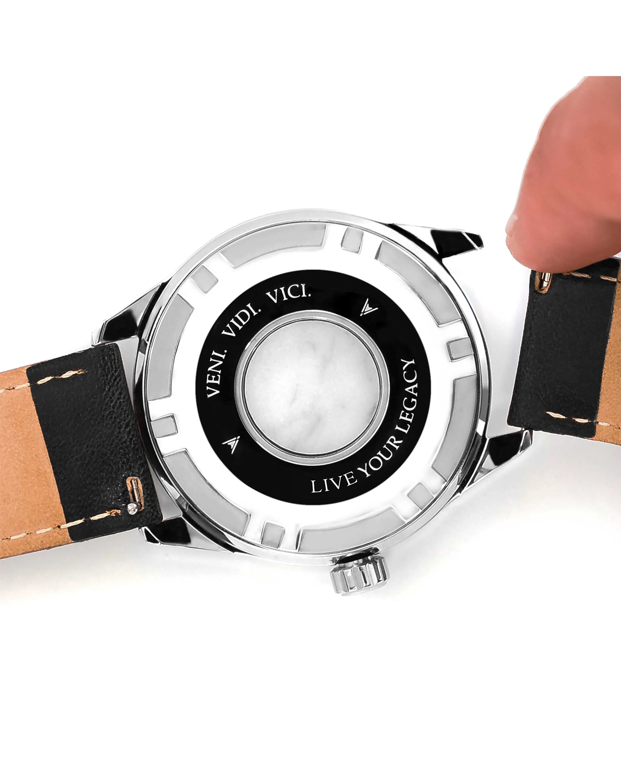 Modern Steel - Brushed Gunmetal 22mm