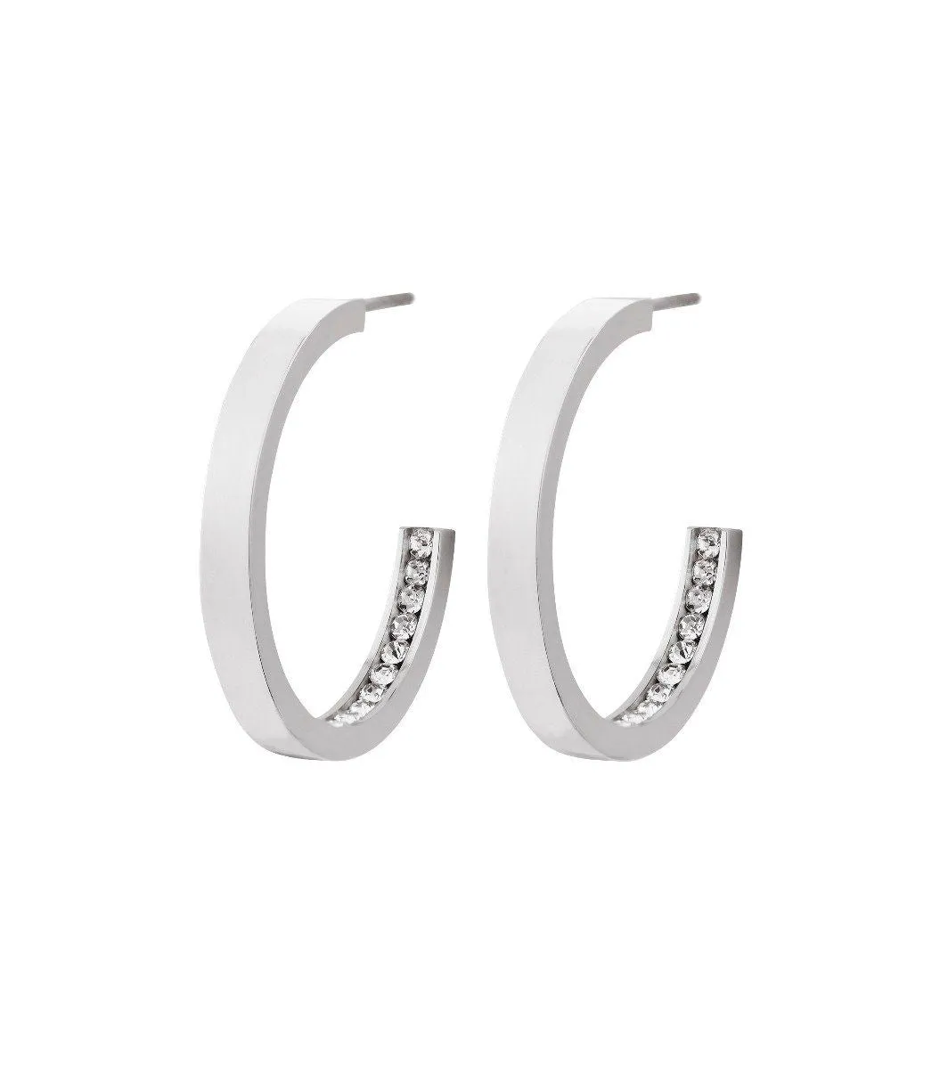Monaco Earrings Small Steel
