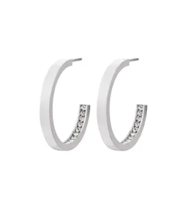 Monaco Earrings Small Steel