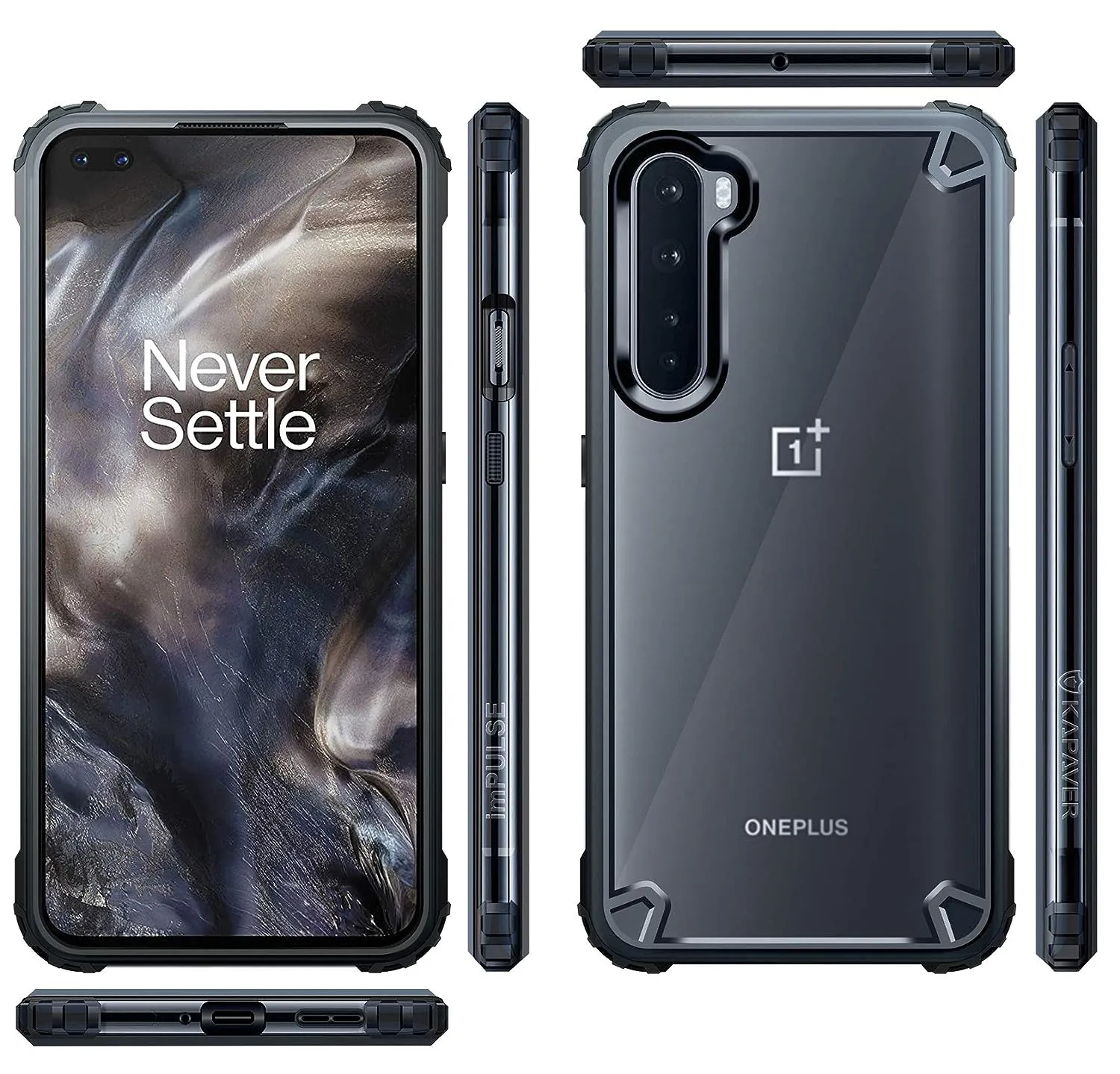 OnePlus Nord Back Cover Case | Impulse - Sea Blue