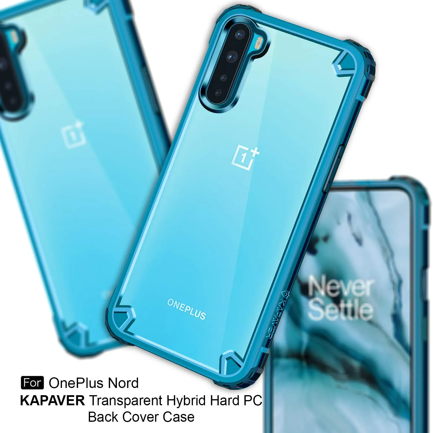 OnePlus Nord Back Cover Case | Impulse - Sea Blue