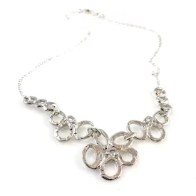 "Linked Together" Necklace (Silver Tone)