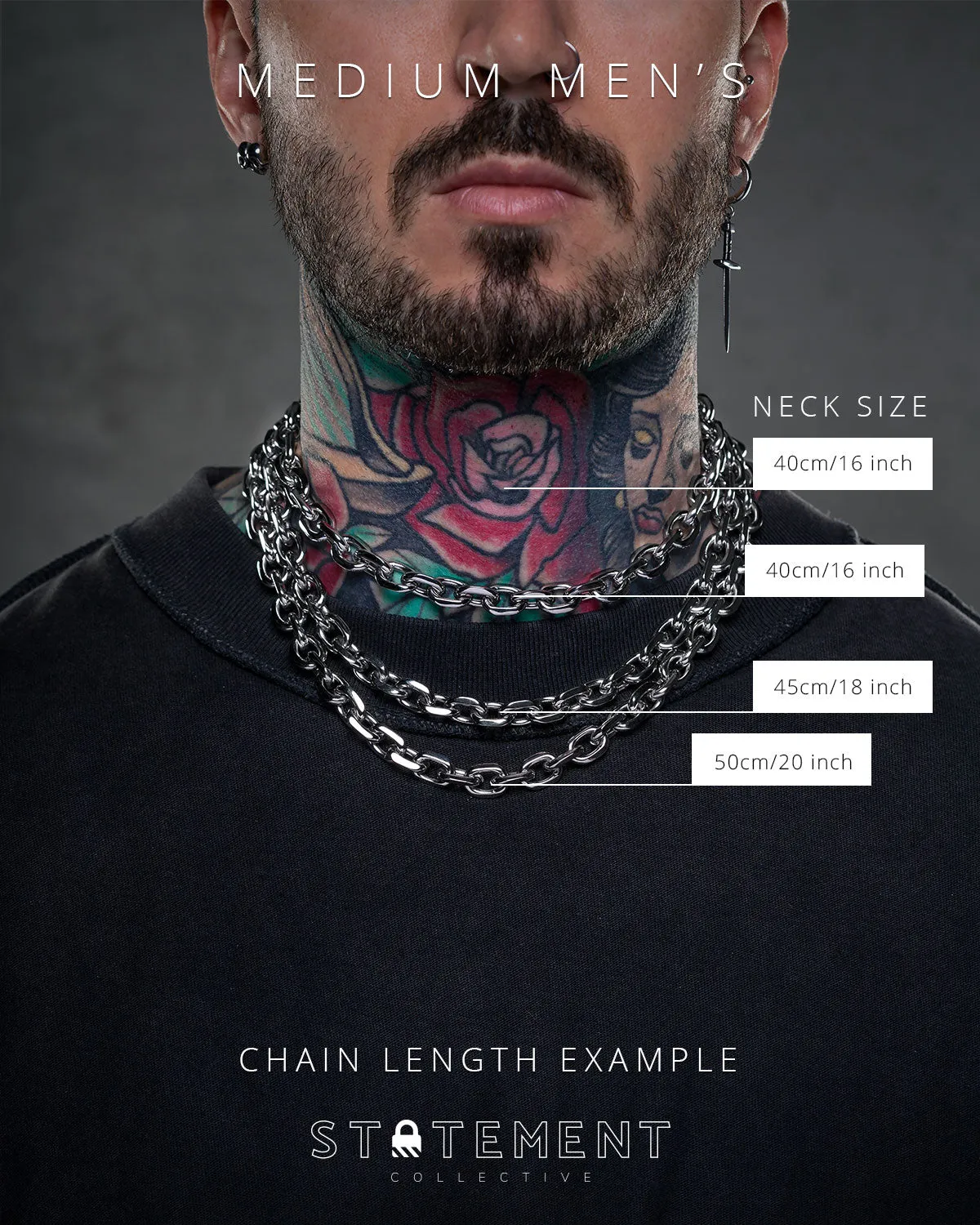Highly Effective 9mm Spiked Chain - The Cathedral