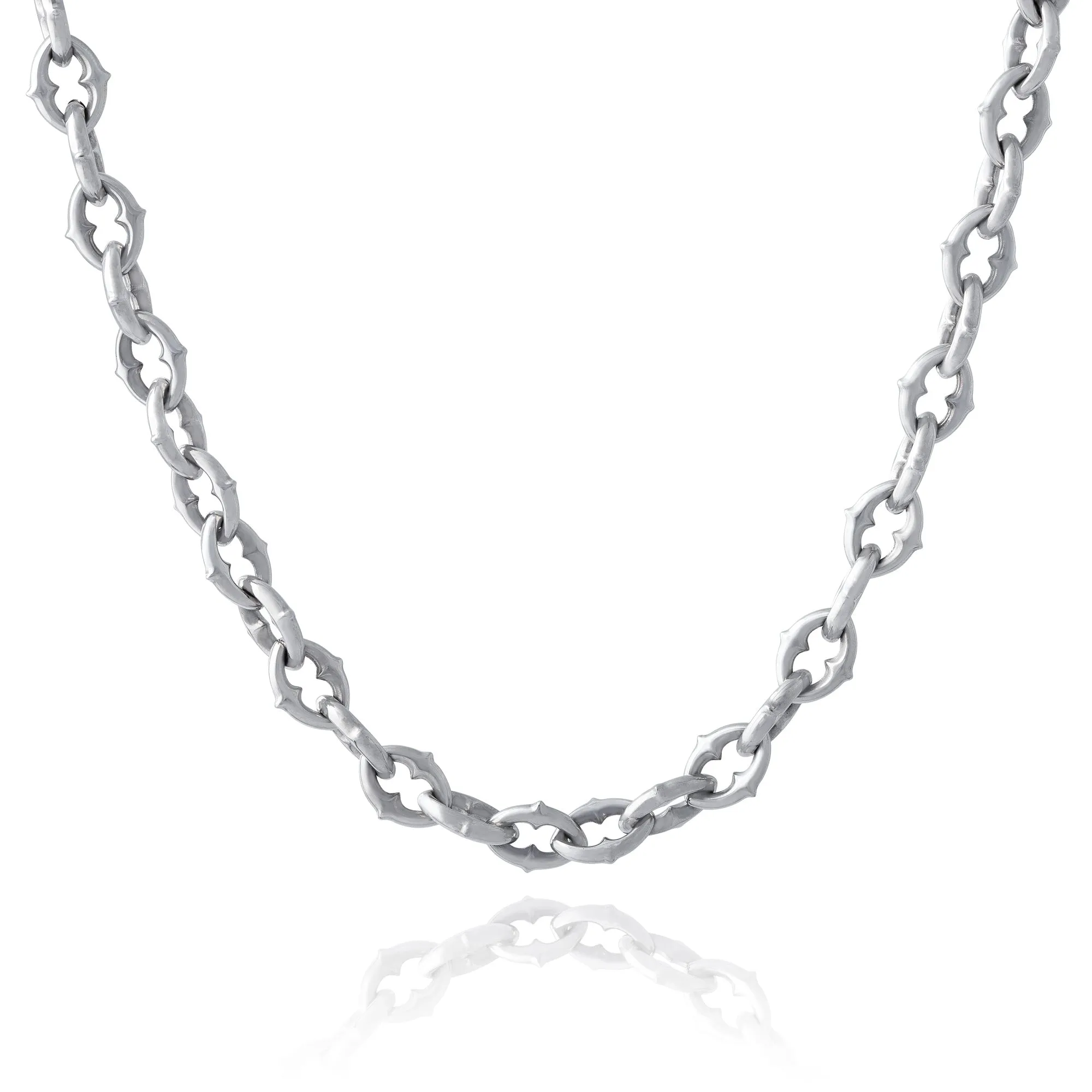Highly Effective 9mm Spiked Chain - The Cathedral