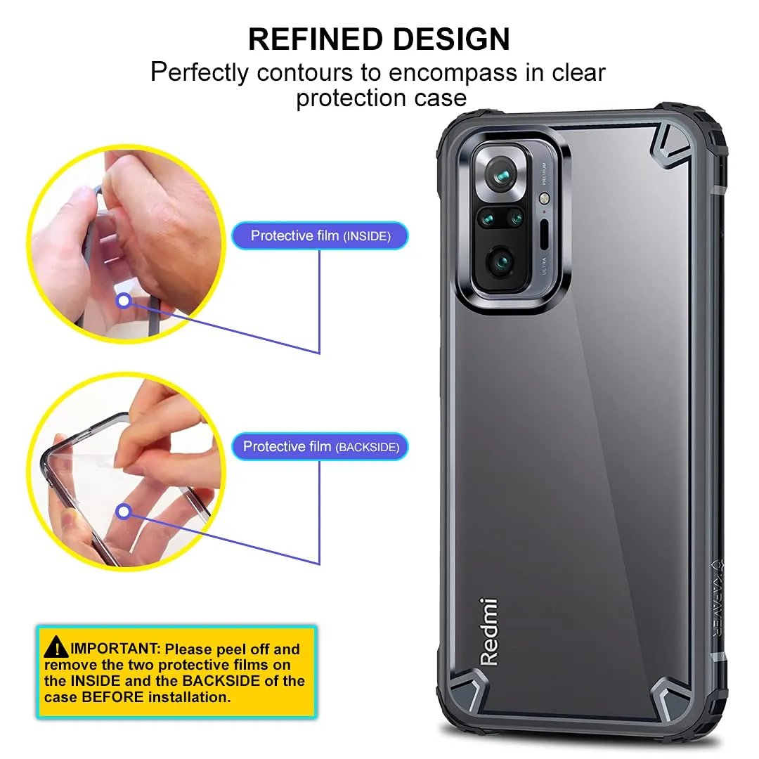 Redmi Note 10 Pro / Redmi Note 10 Pro Max Back Cover Case | Impulse - Moon Gray