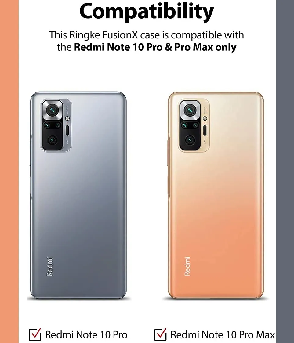 Redmi Note 10 Pro / Redmi Note 10 Pro Max Back Cover Case | Impulse - Moon Gray