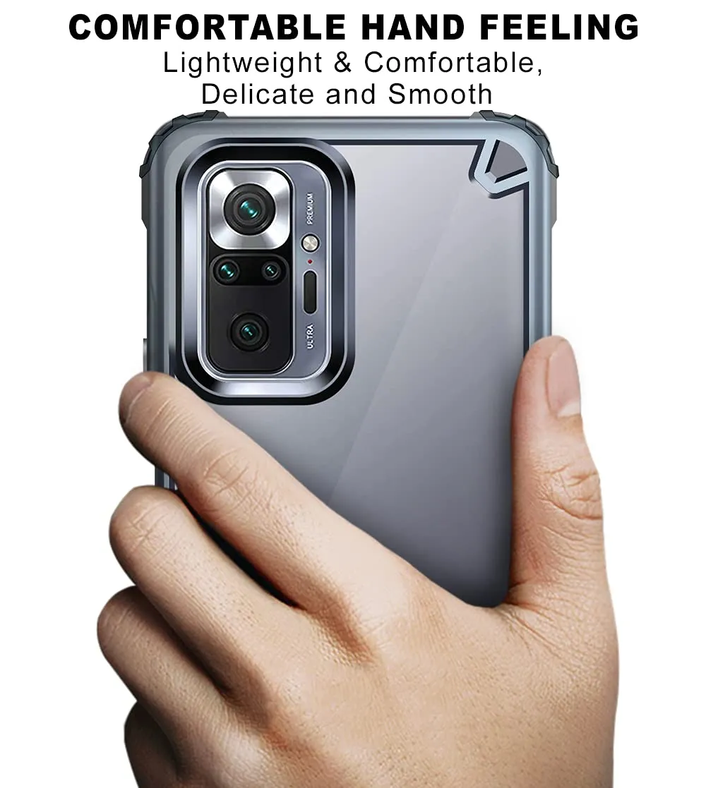 Redmi Note 10 Pro / Redmi Note 10 Pro Max Back Cover Case | Impulse - Moon Gray