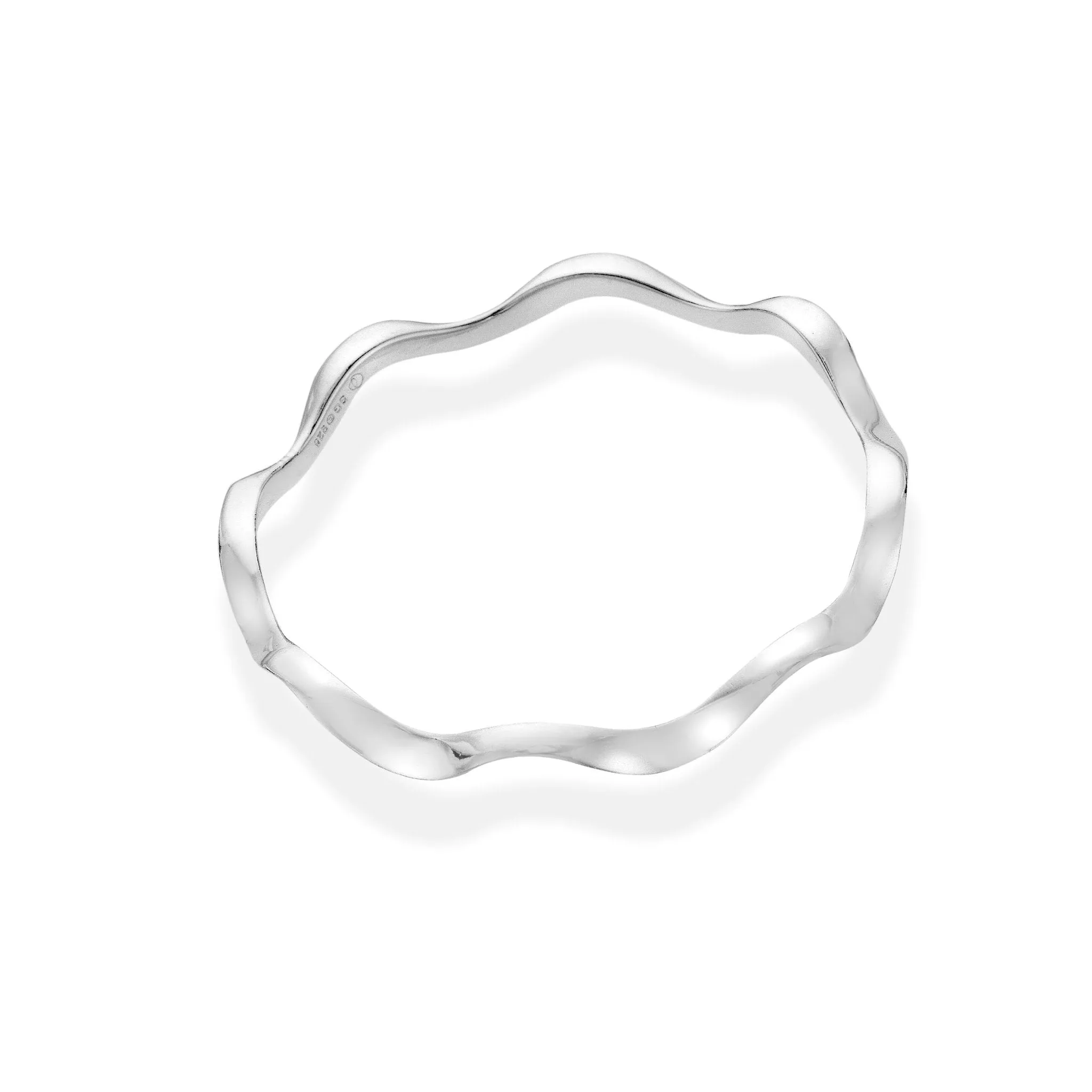 Rippling bangle